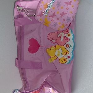 Care Bear Duffled Bag With accessory bag